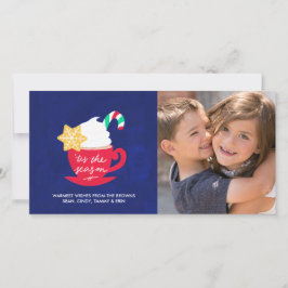 Festiva Una copa de 'Esta es la tarjeta fotográfica de tem