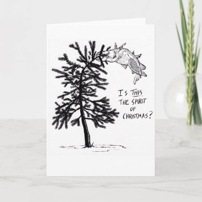 Festiva Una excelente tarjeta de Navidades (Anverso)