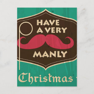 Festiva Una postal muy masculina para los Navidades