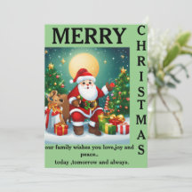 Una TARJETA de Bendición para Navidades Llenos De 