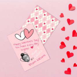 Festiva Una tarjeta de felicitación divertida con tu cara 