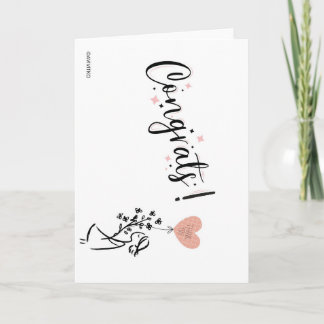 Festiva Una tarjeta de felicitaciones para calentar el cor