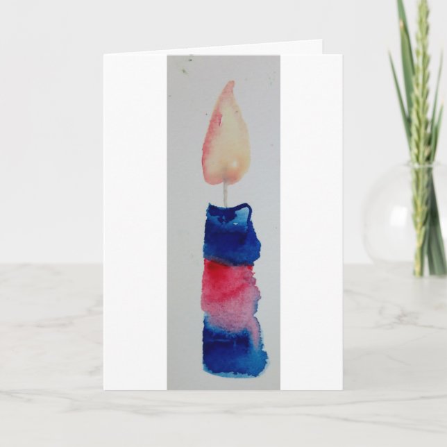 Festiva Una tarjeta de Navidades después de la pérdida (Anverso)