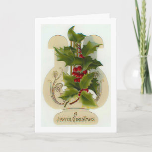 Festiva Una tarjeta de navidades victoriosos y Navidades a