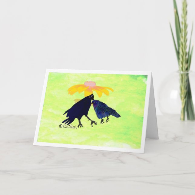 Festiva Una verdadera tarjeta de diseño creativo de LeeMar (Anverso)