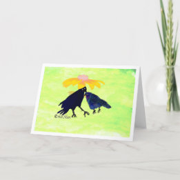 Festiva Una verdadera tarjeta de diseño creativo de Love L