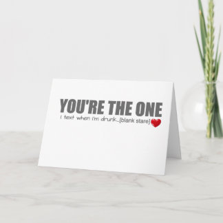 Festiva Usted es la una tarjeta del día de San Valentín