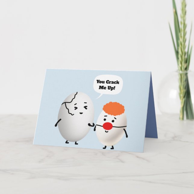 Festiva Usted me agrieta encima de tarjeta (Anverso)