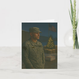 Festiva Vacaciones militares que se recuerdan tarjeta de N
