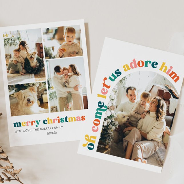 Festiva Ven, déjanos Adorarle la tarjeta de Navidades (Subido por el creador)