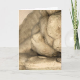 Festiva Vintage Sleeping Angel Tarjeta De Saludo De Todas 