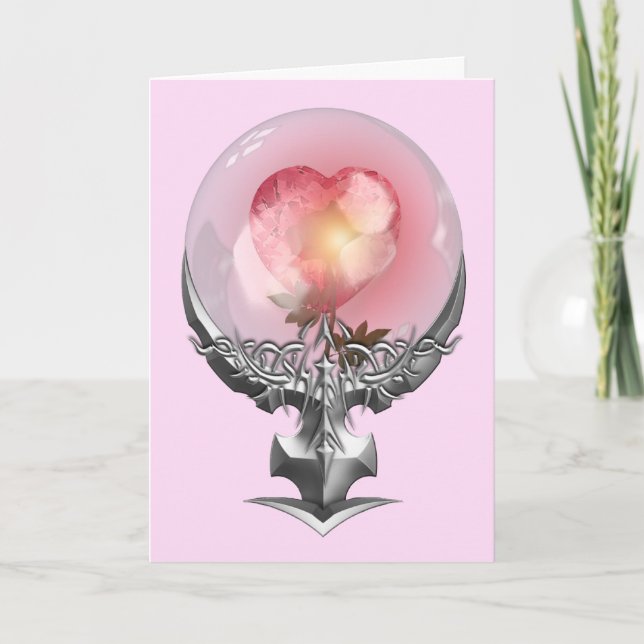 Festiva Visión De Amor Para Su Tarjeta (Anverso)