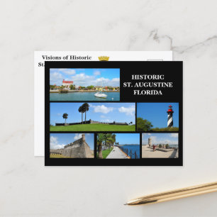 Festiva Visiones de San Agustín, postal navideña en Florid