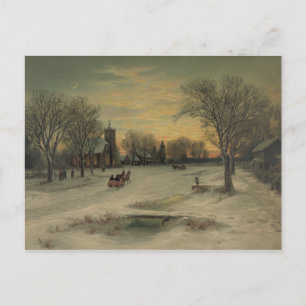 Festiva Víspera de navidades - Postal #2