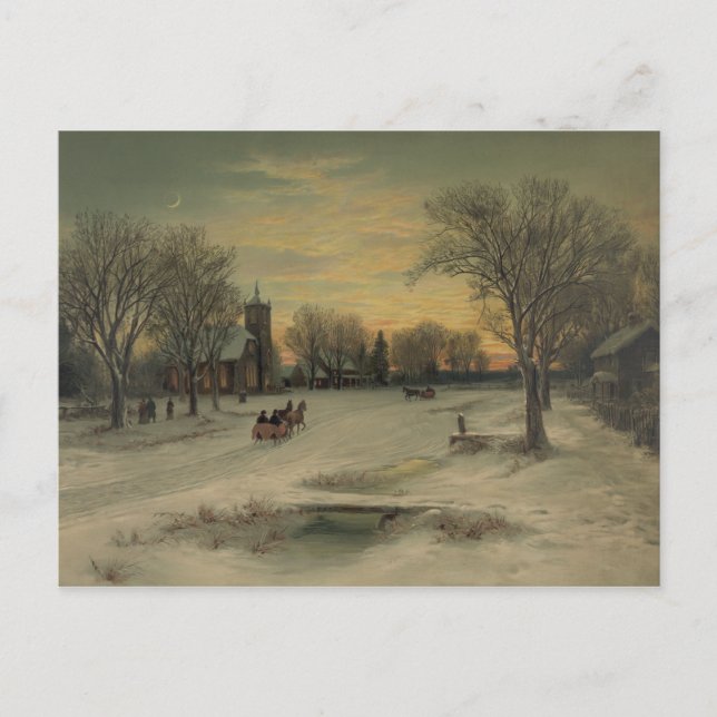 Festiva Víspera de navidades - Postal #2 (Anverso)