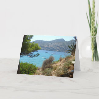 Festiva Vistas al mar - tarjeta