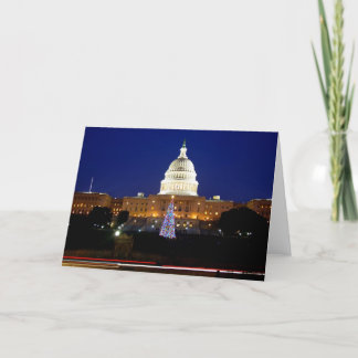 Festiva Washington, tarjeta de felicitación del árbol de