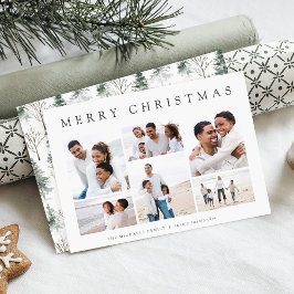 Festiva Winter Splendor | Tarjeta de Collage de fotos de v