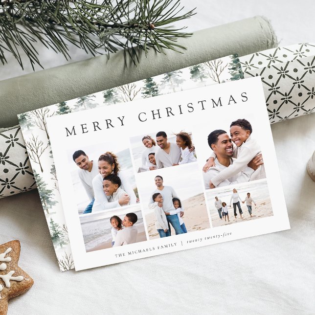 Festiva Winter Splendor | Tarjeta de Collage de fotos de v (Subido por el creador)