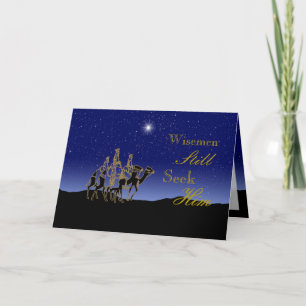 Festiva Wisemen Aún Busca Su Tarjeta De Saludo