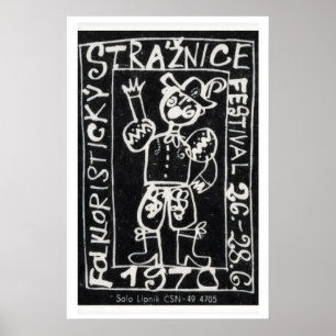 Festival Cultural Checo 1970 - Impresión de Caja d