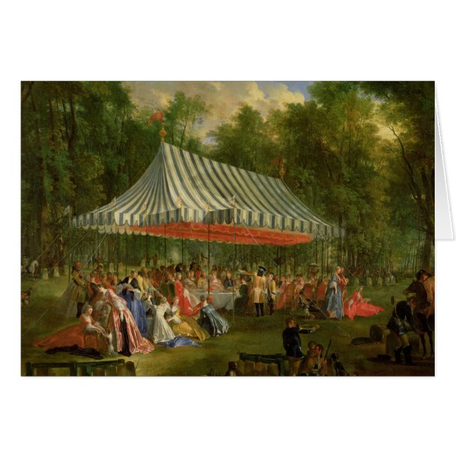 Festival dado por el príncipe de Conti (Anverso (Horizontal))