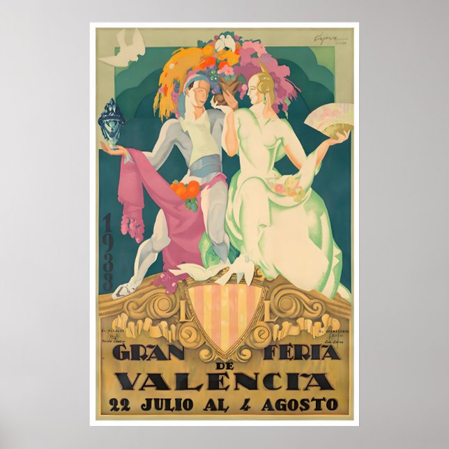 Festival de Arte Antiguo de Valencia España Impres (Frente)