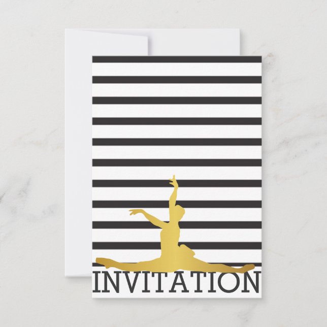 Festival de Baile Clásico Invitación Vip (Anverso)