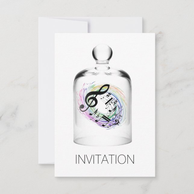 Festival de Música Concierto Vip Invitación (Anverso)