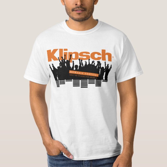 Festival de música de Klipsch 2010, camiseta (Anverso)