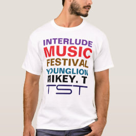 FESTIVAL DE MÚSICA INTERLUDIO. Camiseta básica par