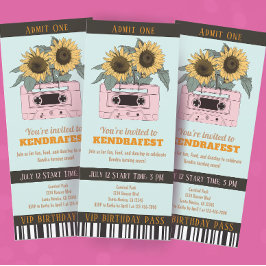 Festival de Música Retro Fiesta de danza Ticket Cu