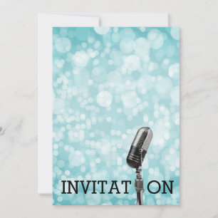 Festival de Oro Invitación personalizada de cumple