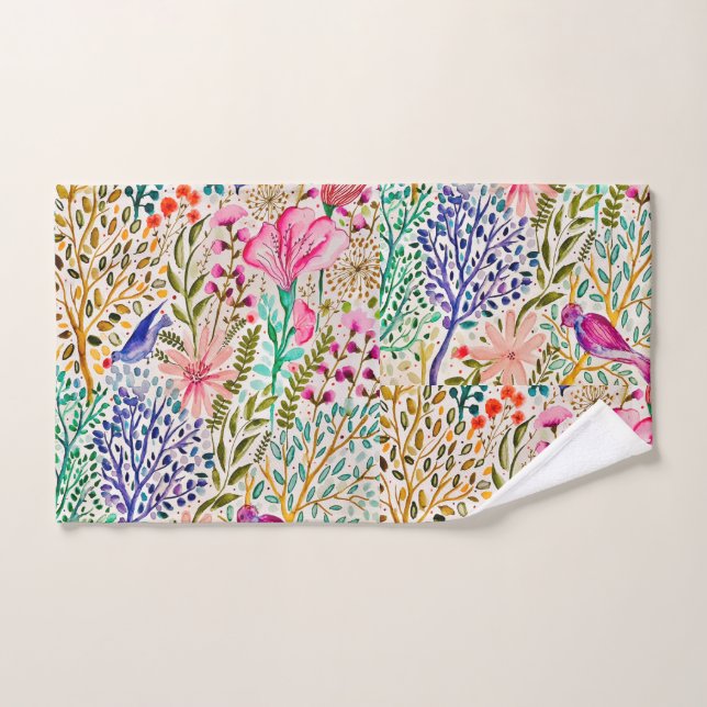Festival de primavera (Toalla de mano)