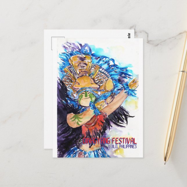 Festival Dinagyang- Postales DNM (Anverso/Reverso In Situ)