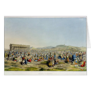 Festival en Atenas, pub. por J. Rodwell, 1830
