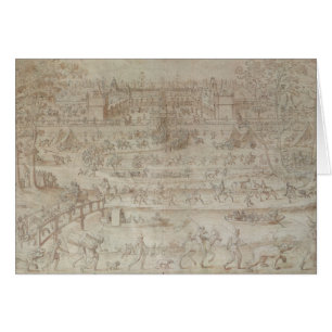 Festival en el d'Anet del castillo francés