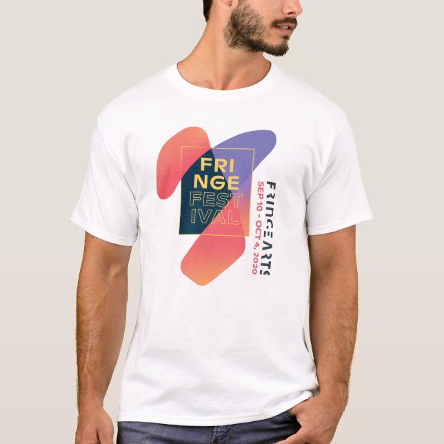 Festival FringeArts 2020: Camiseta Unisex (Anverso)