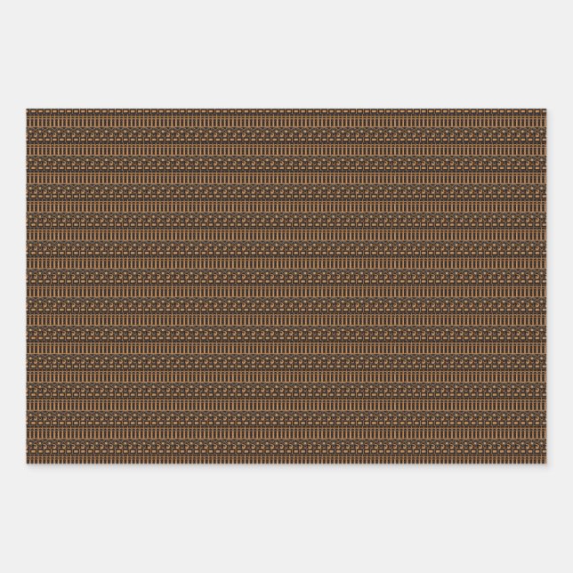 Festival hindú envolviendo papel plano conjunto de (Anverso)