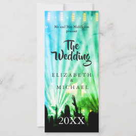 Festival Luces Brillantes Boda de Diversión Verde