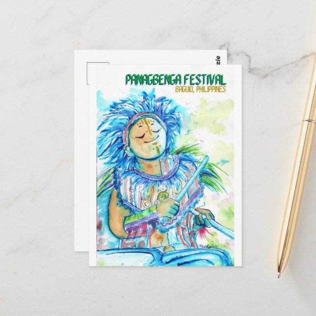 Festival Panagbenga - Postales DNM (Anverso/Reverso In Situ)