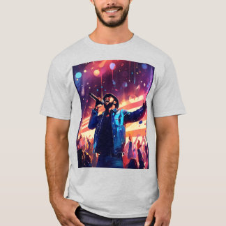 Festival Pulse: DJ en la camiseta Heartbeat