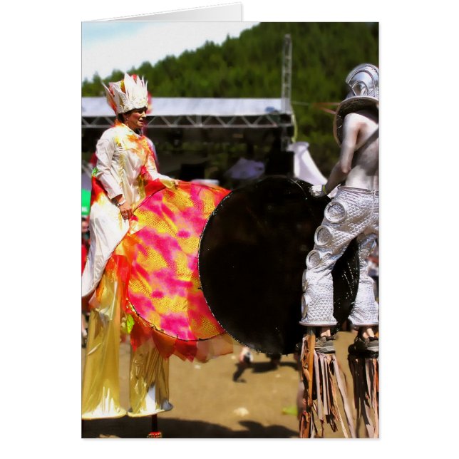 Festival Soulclipse : Tarjeta de intérpretes (Frente)