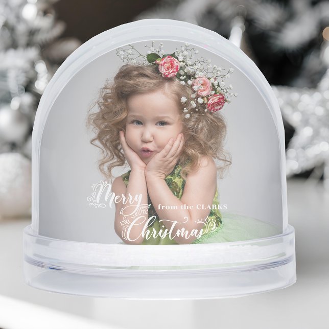 Festive Custom Merry Christmas Script Photo (Subido por el creador)