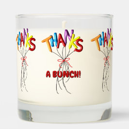 Festive "Thanks" A Bunch Spelled by Balloons Gift