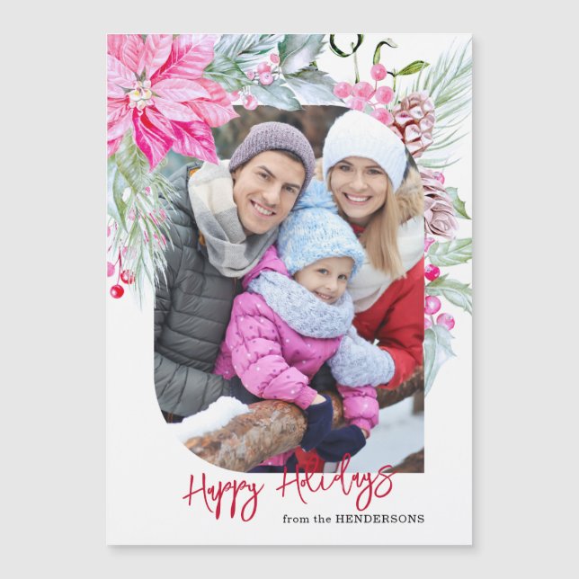 Festividad colorida foto de la posología rosa (Anverso)