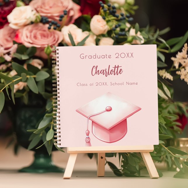 Festividad de graduación rosa rubor del libro de i (Subido por el creador)