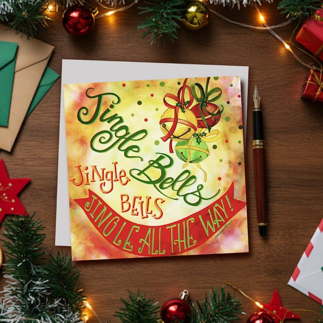 Festividad de jingle Bells Bonitos Navidad espírit (Subido por el creador)