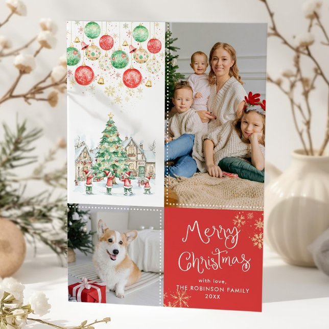 Festividad de la aldea de invierno Feliz Navidad R (Subido por el creador)