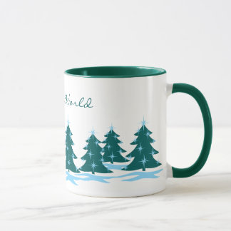 Festividad de la Copa Mug Coffee Cup navideña